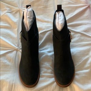 Tory Burch Navy Combat Boot